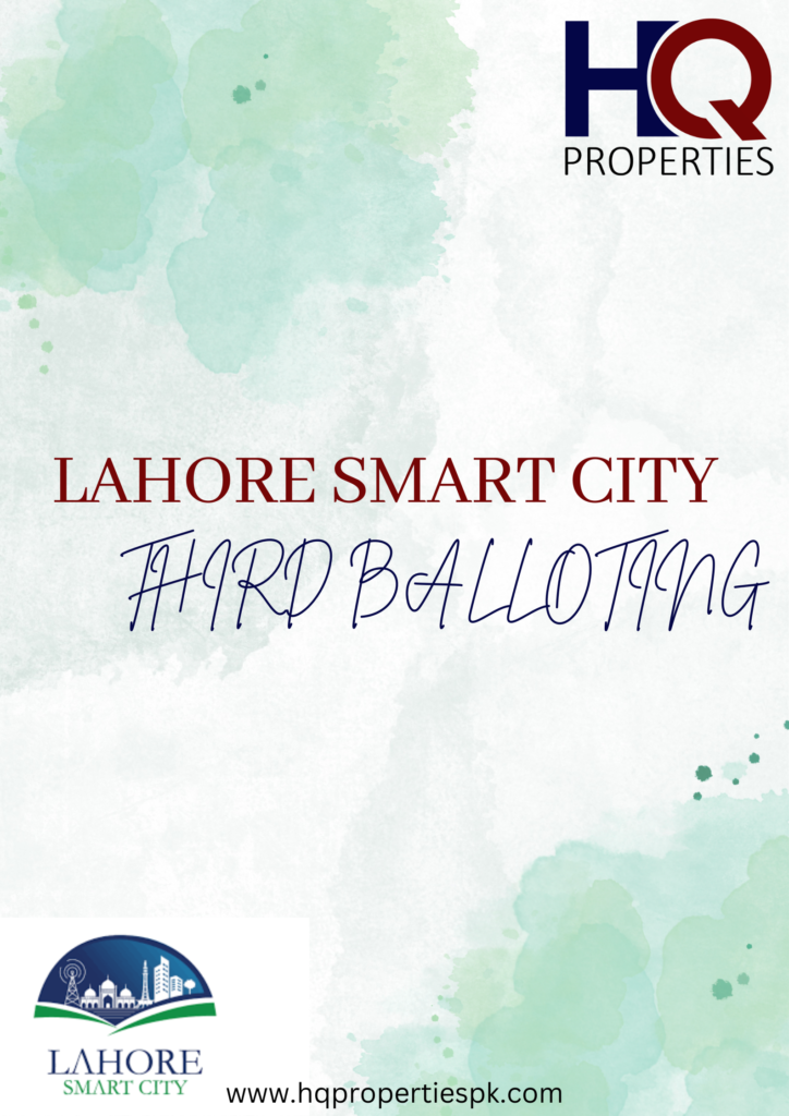 Lahore Smart City Third BALLOTING & Discount Policy